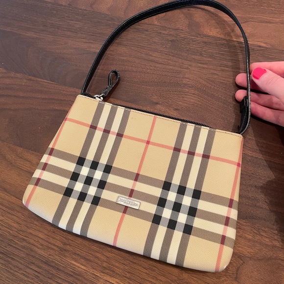 Authentic Burberry Nova Check Pouchette - Mini Purse Bag - Picture 9 of 11